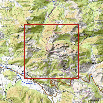 Bergrelief Classic | Wendelstein
