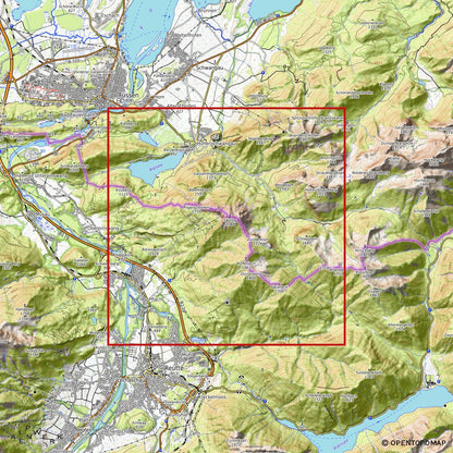 Bergrelief Classic | Säuling