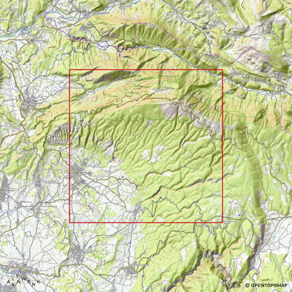 Bergrelief Track | Bédoin - Mont Ventoux