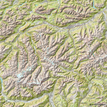 Bergrelief Track | Ötztaler Radmarathon