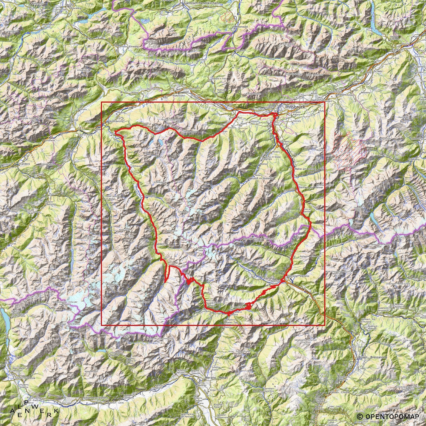 Bergrelief Track | Ötztaler Radmarathon | 2026