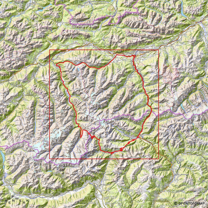 Bergrelief Track | Ötztaler Radmarathon | 2026