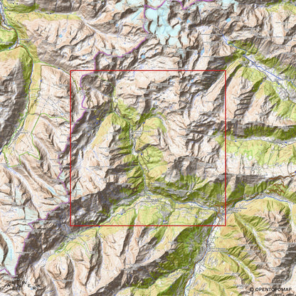 Bergrelief Track | Timmelsjoch