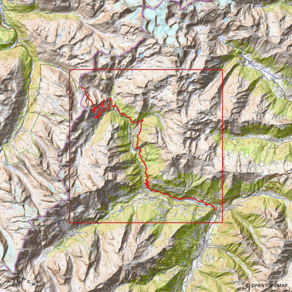 Bergrelief Track | Timmelsjoch