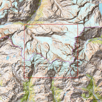 Bergrelief Track | Monte-Rosa-Runde | Spaghetti Tour