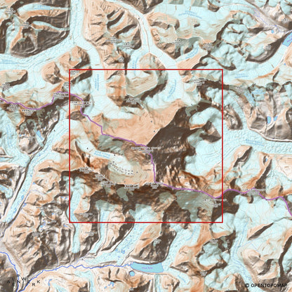 Bergrelief Classic | Mount Everest
