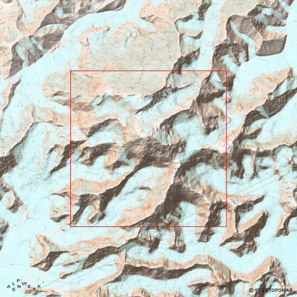 Bergrelief Classic | Denali