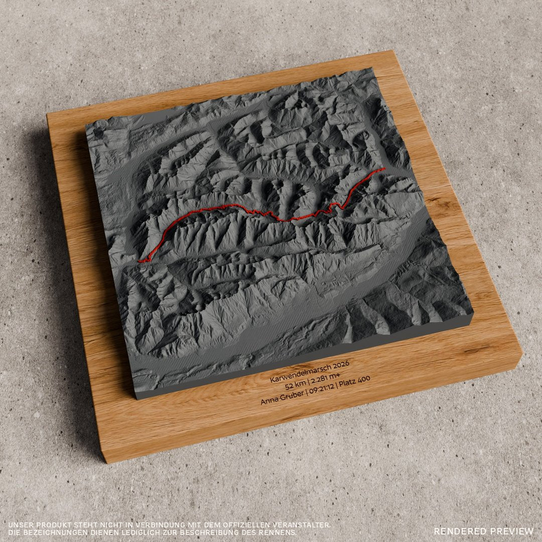 Bergrelief Track | Karwendelmarsch | 2026