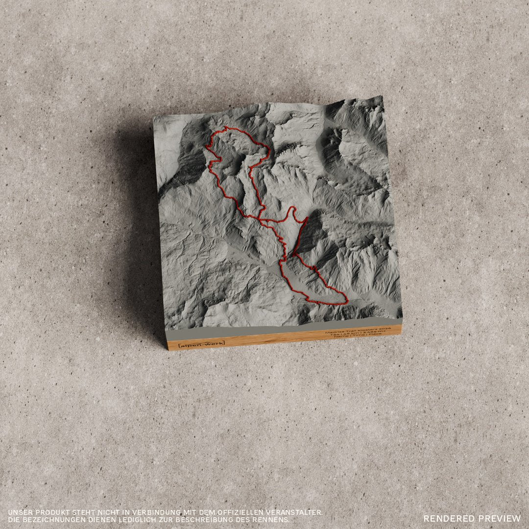 Bergrelief Track | Madrisa Trail Klosters | 2026