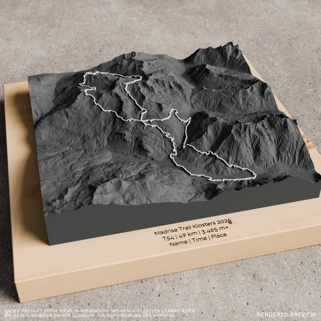 Bergrelief Track | Madrisa Trail Klosters | 2026