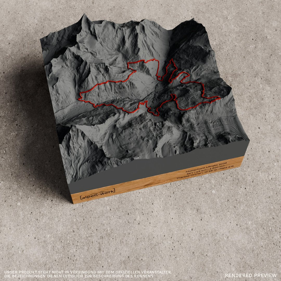 Bergrelief Track | Matterhorn Ultraks | 2026