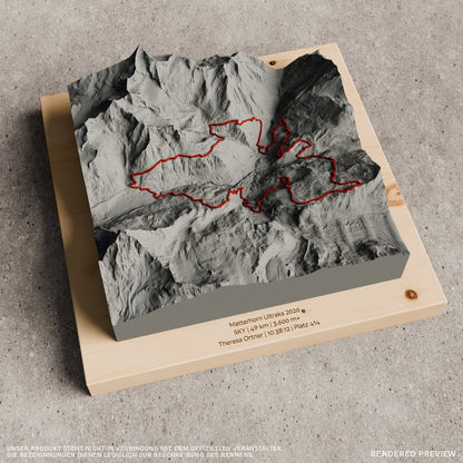 Bergrelief Track | Matterhorn Ultraks | 2026