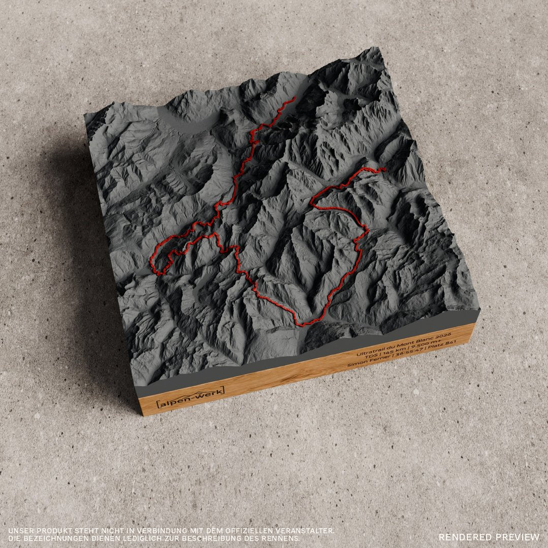 Bergrelief Track | Ultratrail du Mont Blanc | 2026