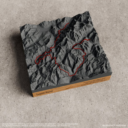 Bergrelief Track | Ultratrail du Mont Blanc | 2026