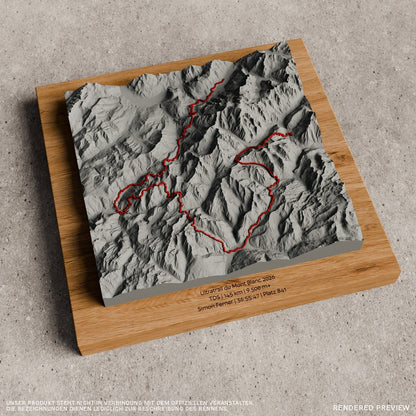 Bergrelief Track | Ultratrail du Mont Blanc | 2026