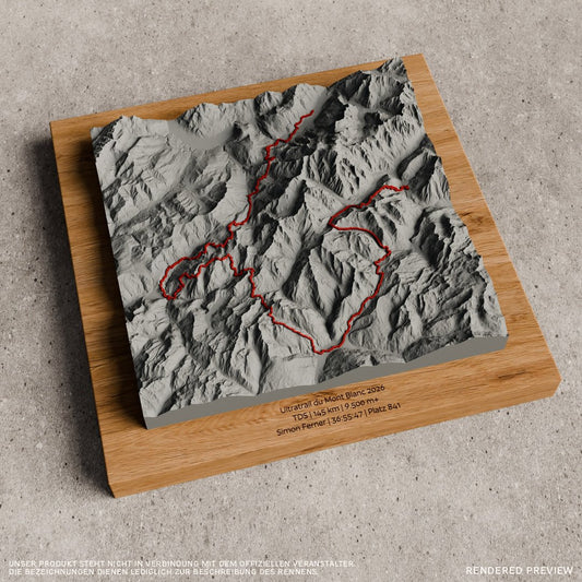 Bergrelief Track | Ultratrail du Mont Blanc | 2026