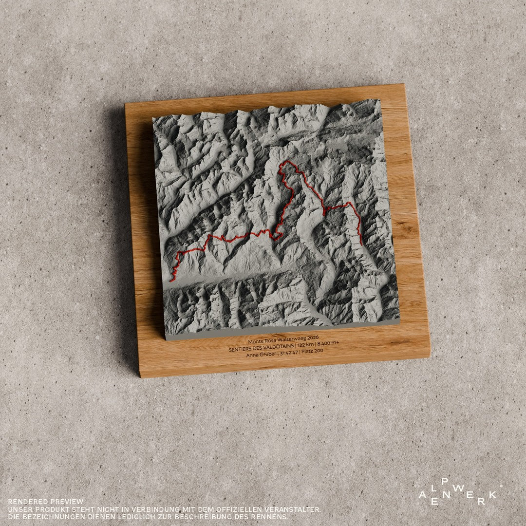Bergrelief Track | Monte Rosa Walserwaeg | 2026