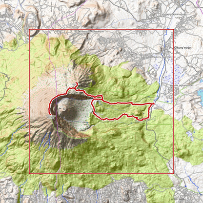 Bergrelief Track | Mount Meru
