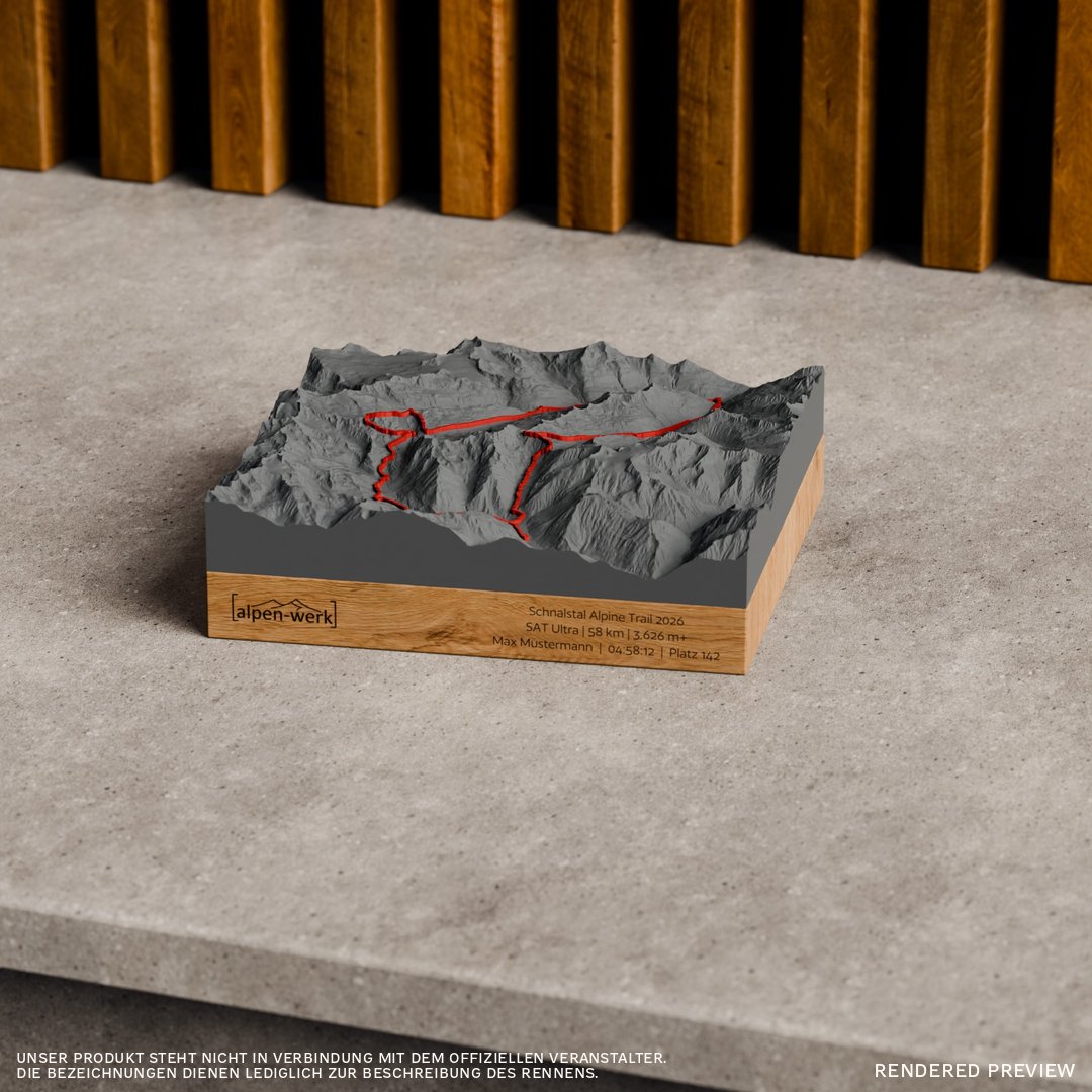 Bergrelief Track | Schnalstal Alpine Trail | 2026