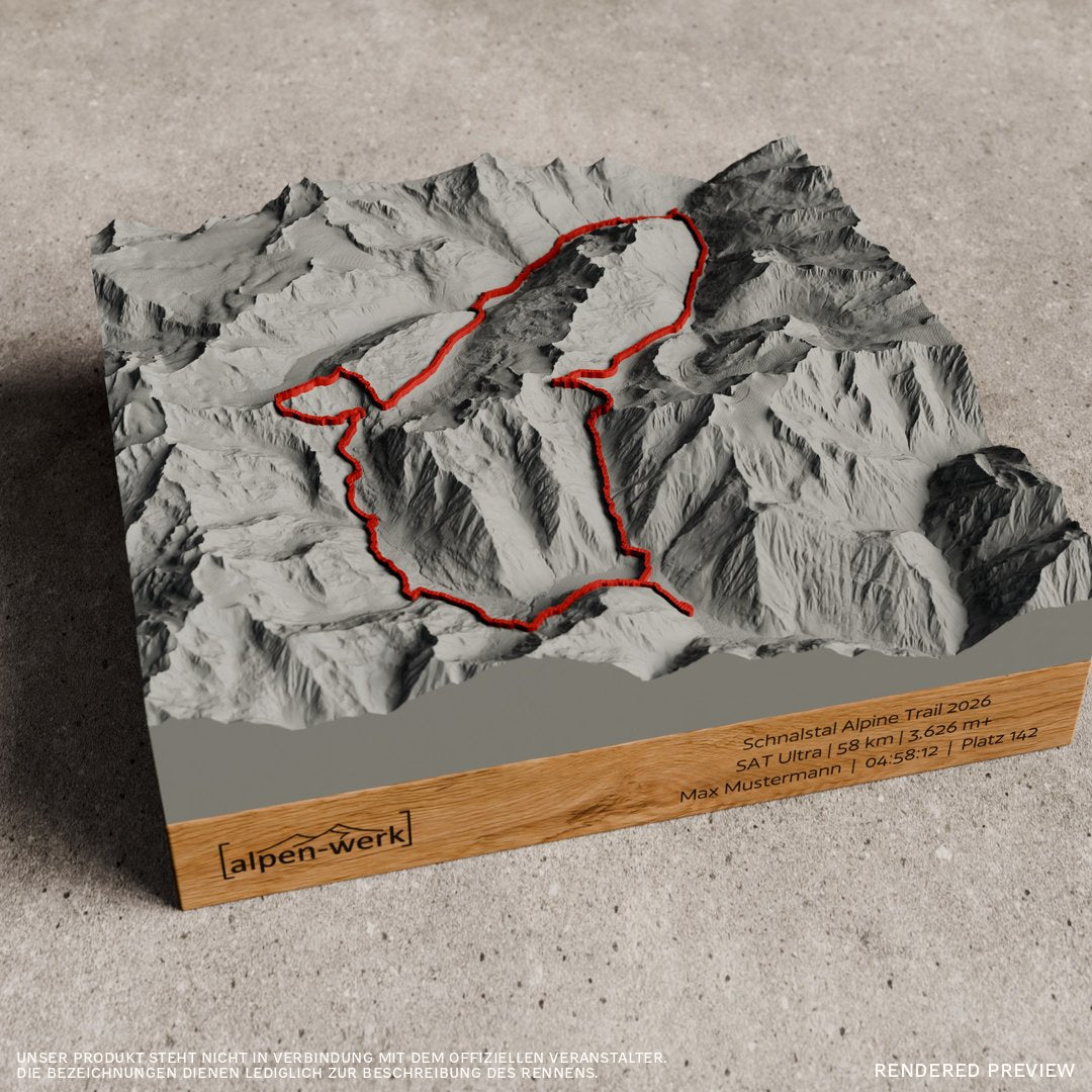 Bergrelief Track | Schnalstal Alpine Trail | 2026