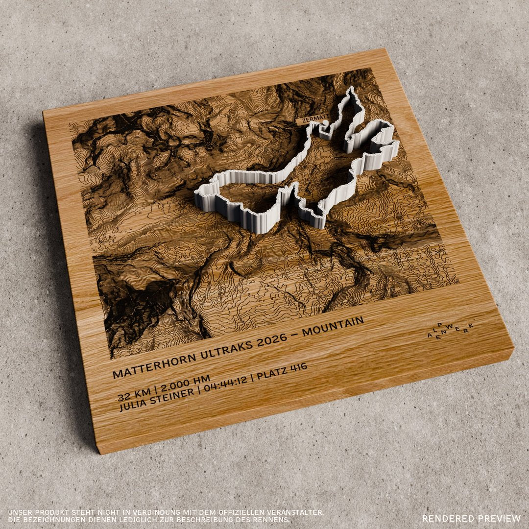 TrailMap | Matterhorn Ultraks | 2026 — MOUNTAIN | 32 km | 2000 hm