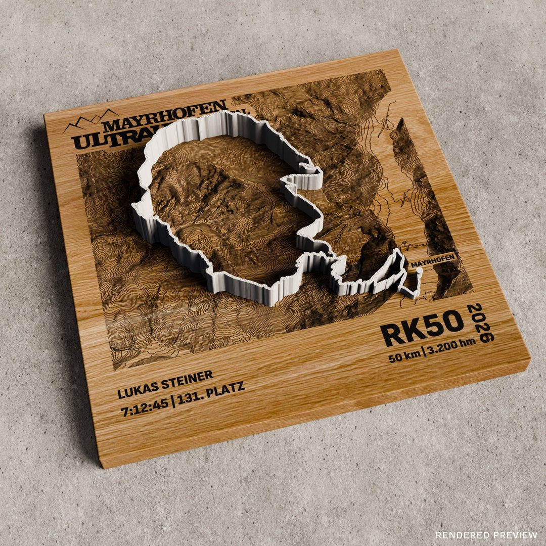 TrailMap | Mayrhofen Ultraks | 2026 — RK50 | 50,0 km | 3.200 hm