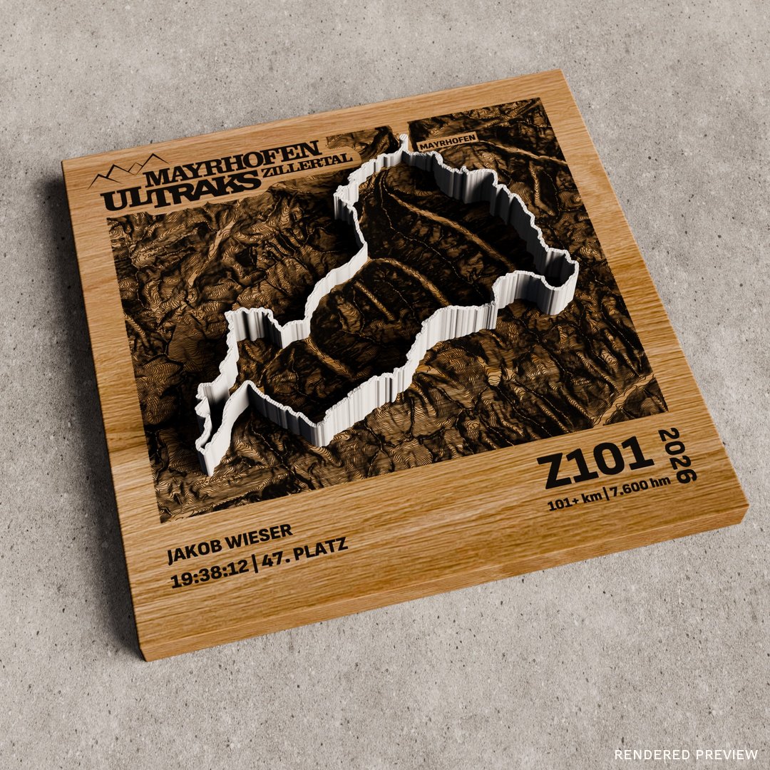 TrailMap | Mayrhofen Ultraks | 2026 — Z101 | 101+ km | 7.600 hm