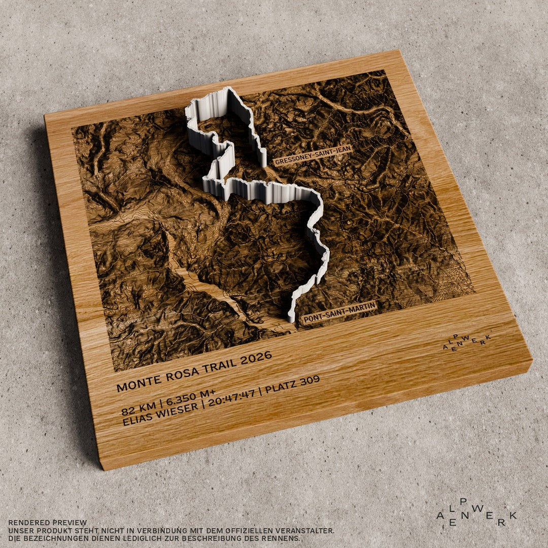 TrailMap | Monte Rosa Walserwaeg | 2026 — Monte Rosa Trail | 82 km | 6.350 hm