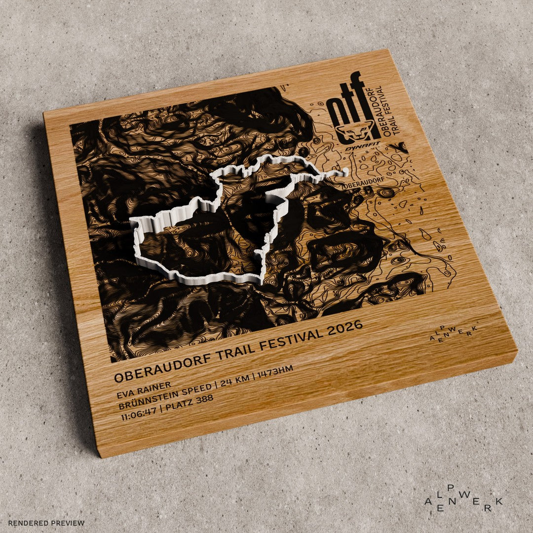 TrailMap | Oberaudorf Trail Festival | 2026: Brünnstein Speed M | 24 km | 1.473 hm