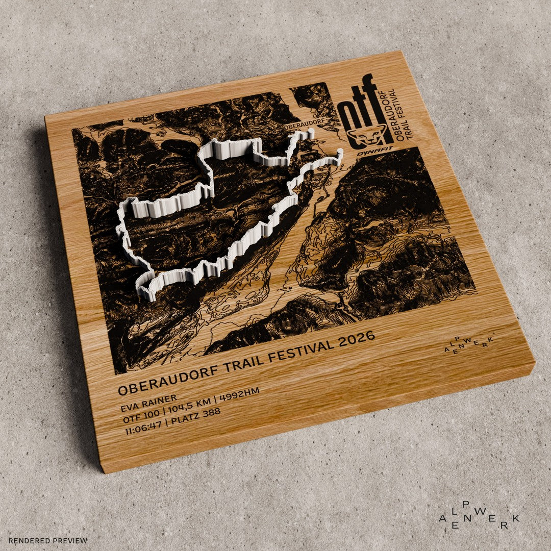 TrailMap | Oberaudorf Trail Festival | 2026: OTF 100 XXL | 104,5 km | 4.992 hm
