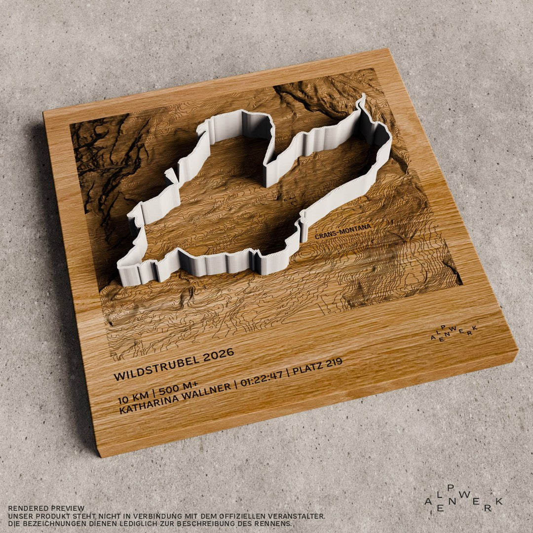 TrailMap | Wildstrubel | 2026 — Wild 10 Crans-Montana | 10 km | 500 hm