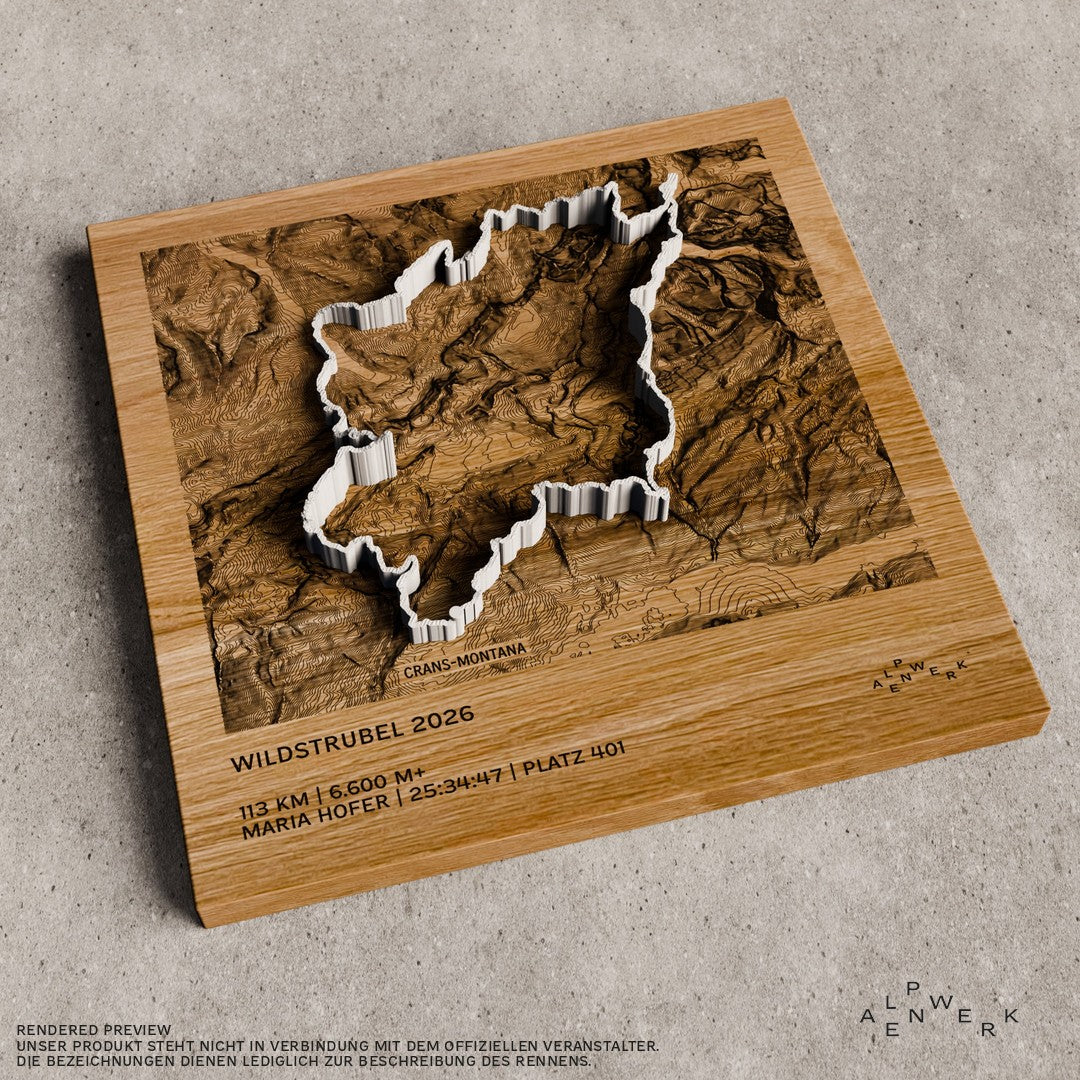TrailMap | Wildstrubel | 2026 — Wild 110 Crans-Montana | 113 km | 6.600 hm