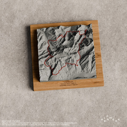 Bergrelief Track | Wildstrubel | 2026