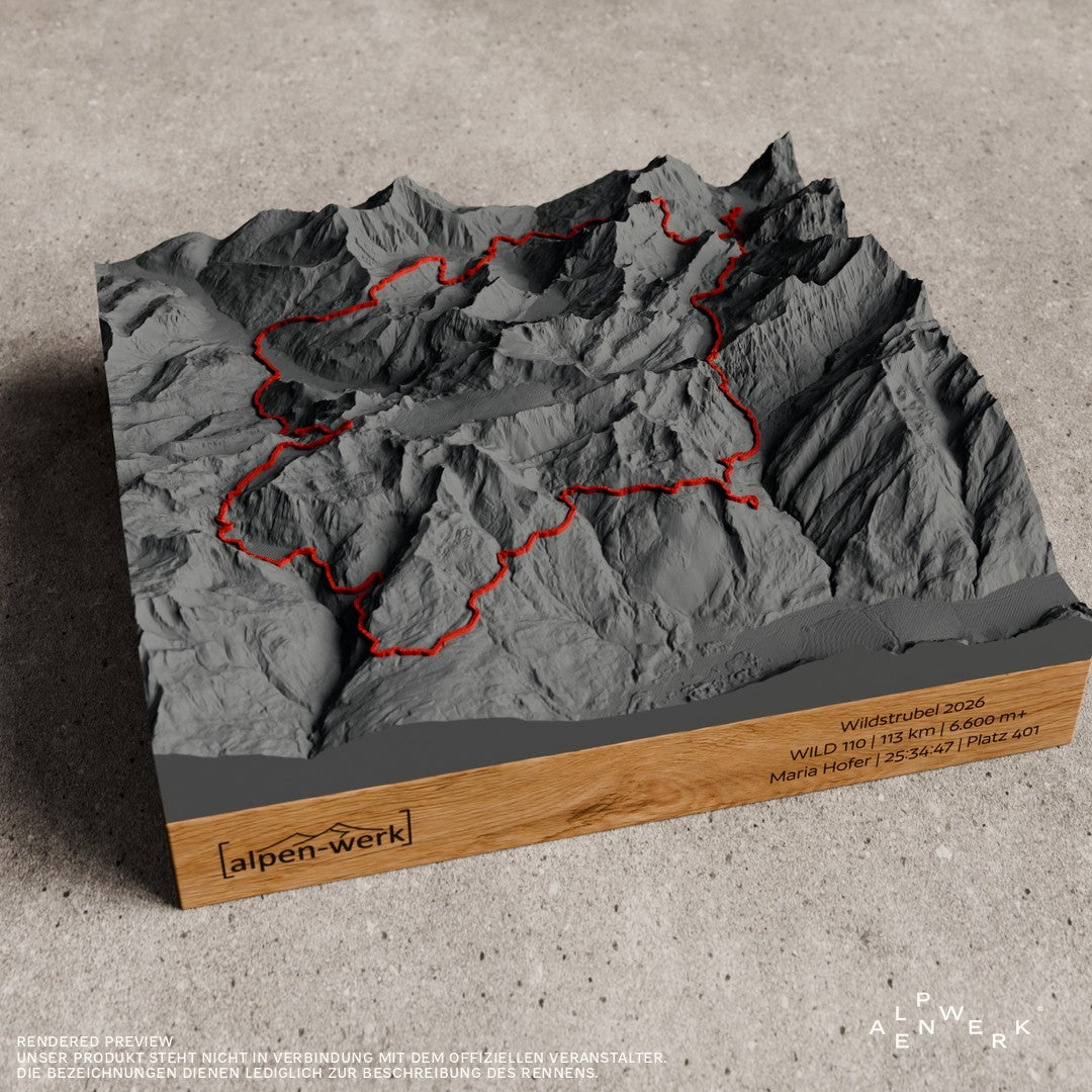 Bergrelief Track | Wildstrubel | 2026