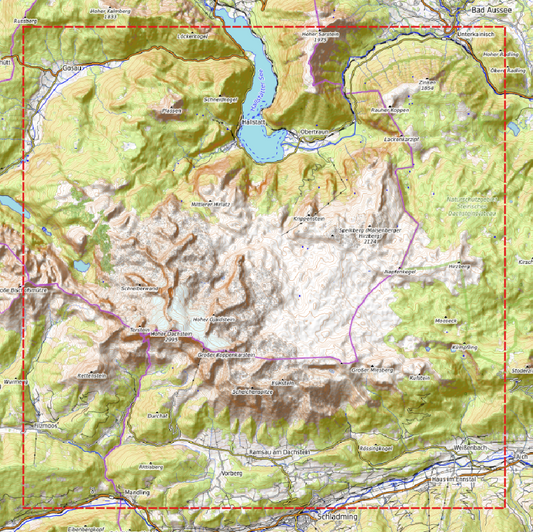 Relief Classic | Dachsteinmassiv