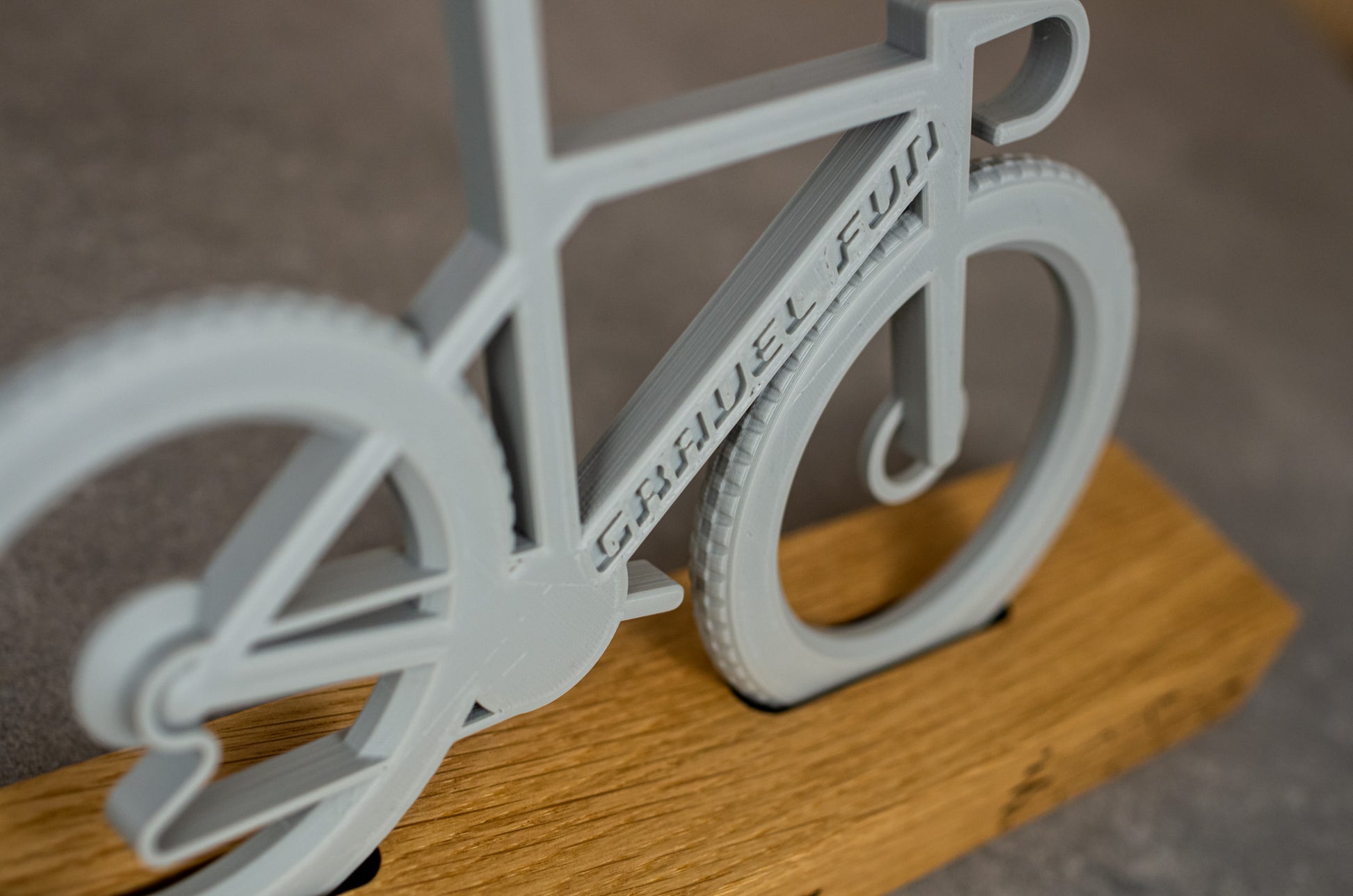 3d gedruckter fahrradrahmen Fahrrad "Gravel Fun" – alpen-werk